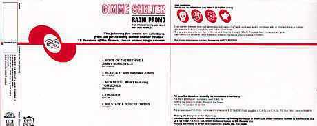 Gimme Shelter - Promo CD